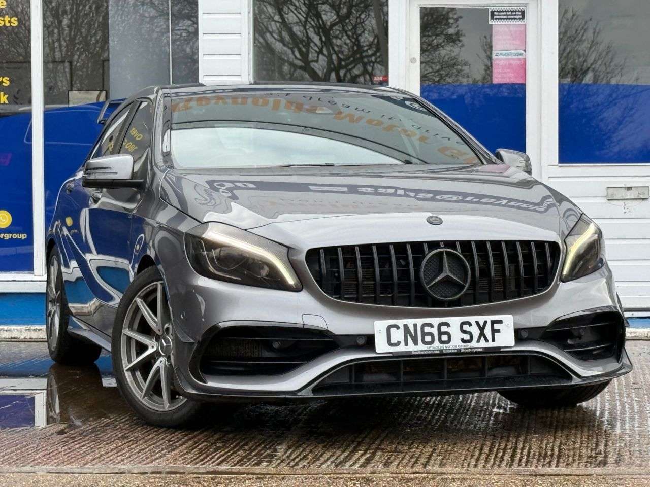 A 2016 MERCEDES-BENZ A-CLASS 2.0 A45 AMG Hatchback 5dr Petrol SpdS DCT 4MATIC Euro 6 (s/s) (360 ps) AERO A 2016 MERCEDES-BENZ A-CLASS 2.0 A45 AMG Hatchback 5dr Petrol SpdS DCT 4MATIC Euro 6 (s/s) (360 ps) AERO
