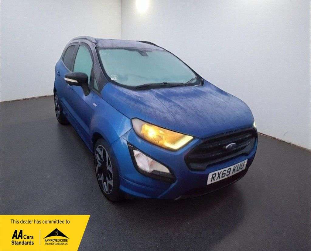 A 2019 FORD ECOSPORT 1.0T EcoBoost GPF ST-Line SUV 5dr Petrol Manual Euro 6 (s/s) (100 ps) 2 KEY A 2019 FORD ECOSPORT 1.0T EcoBoost GPF ST-Line SUV 5dr Petrol Manual Euro 6 (s/s) (100 ps) 2 KEY