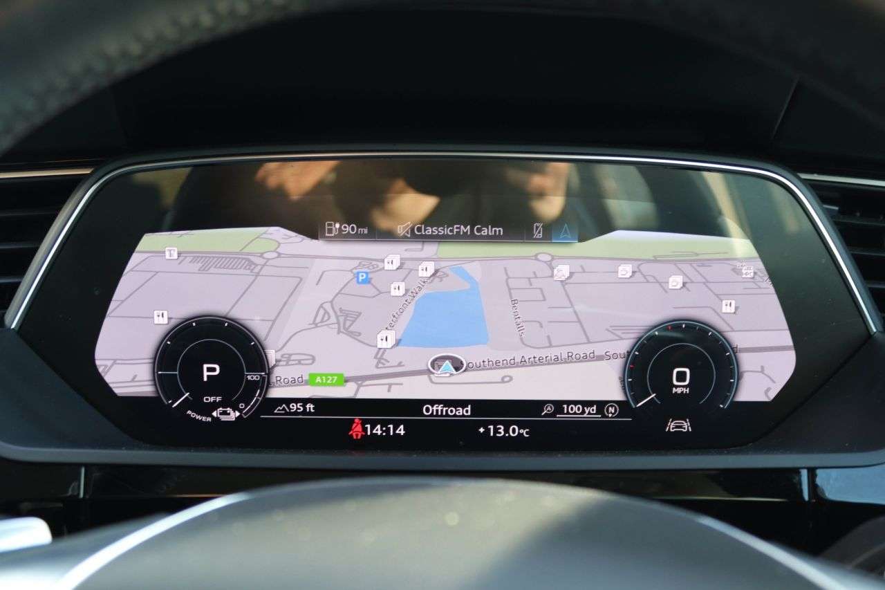 A 2021 AUDI E-TRON 50 Technik SUV 5dr Electric Auto quattro 71.2kWh (11kW Charger) (313 ps) GR A 2021 AUDI E-TRON 50 Technik SUV 5dr Electric Auto quattro 71.2kWh (11kW Charger) (313 ps) GR