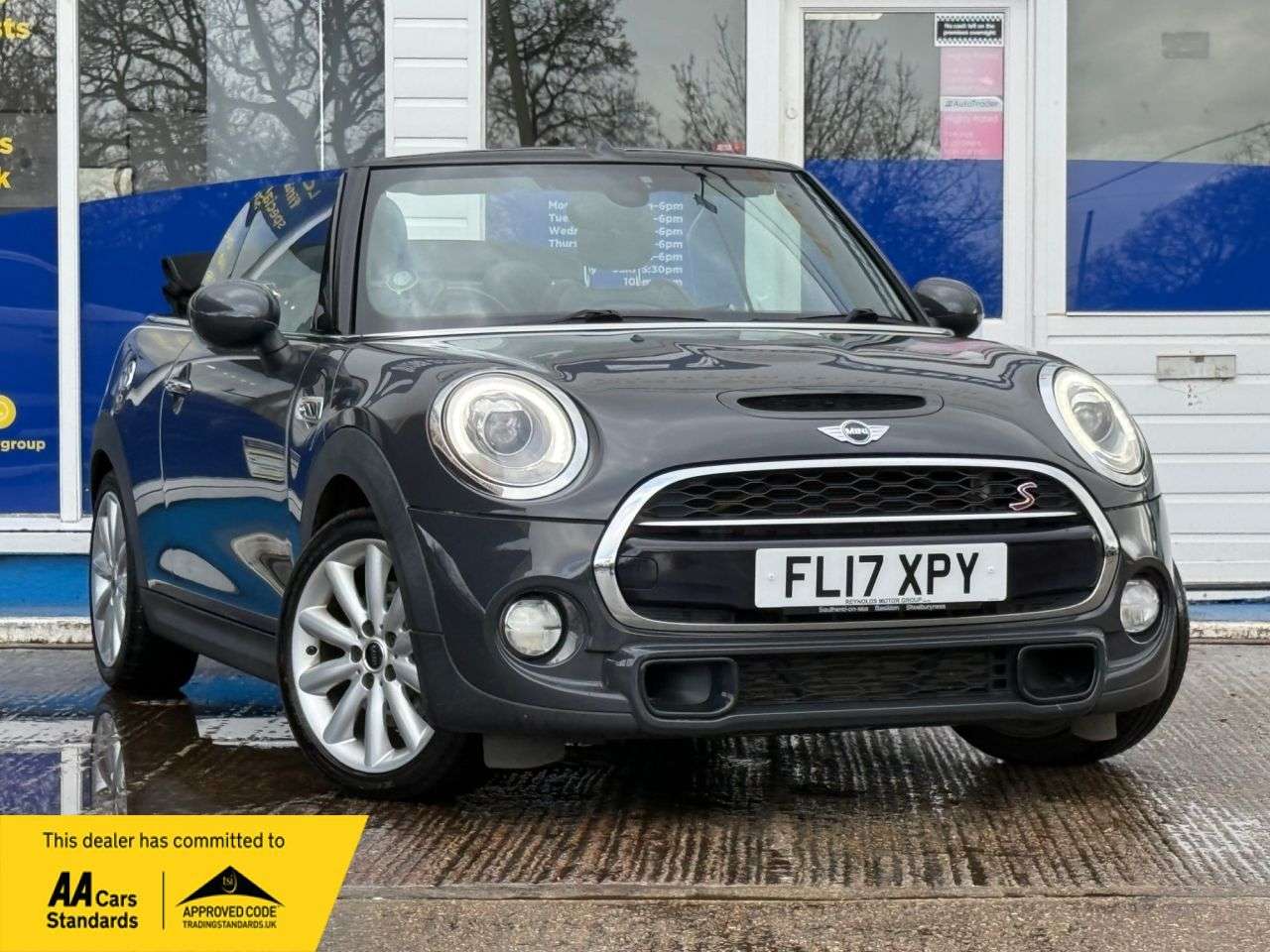 A 2017 MINI CONVERTIBLE 2.0 Cooper S Convertible 2dr Petrol Auto Euro 6 (s/s) (192 ps) HEATED SEATS A 2017 MINI CONVERTIBLE 2.0 Cooper S Convertible 2dr Petrol Auto Euro 6 (s/s) (192 ps) HEATED SEATS