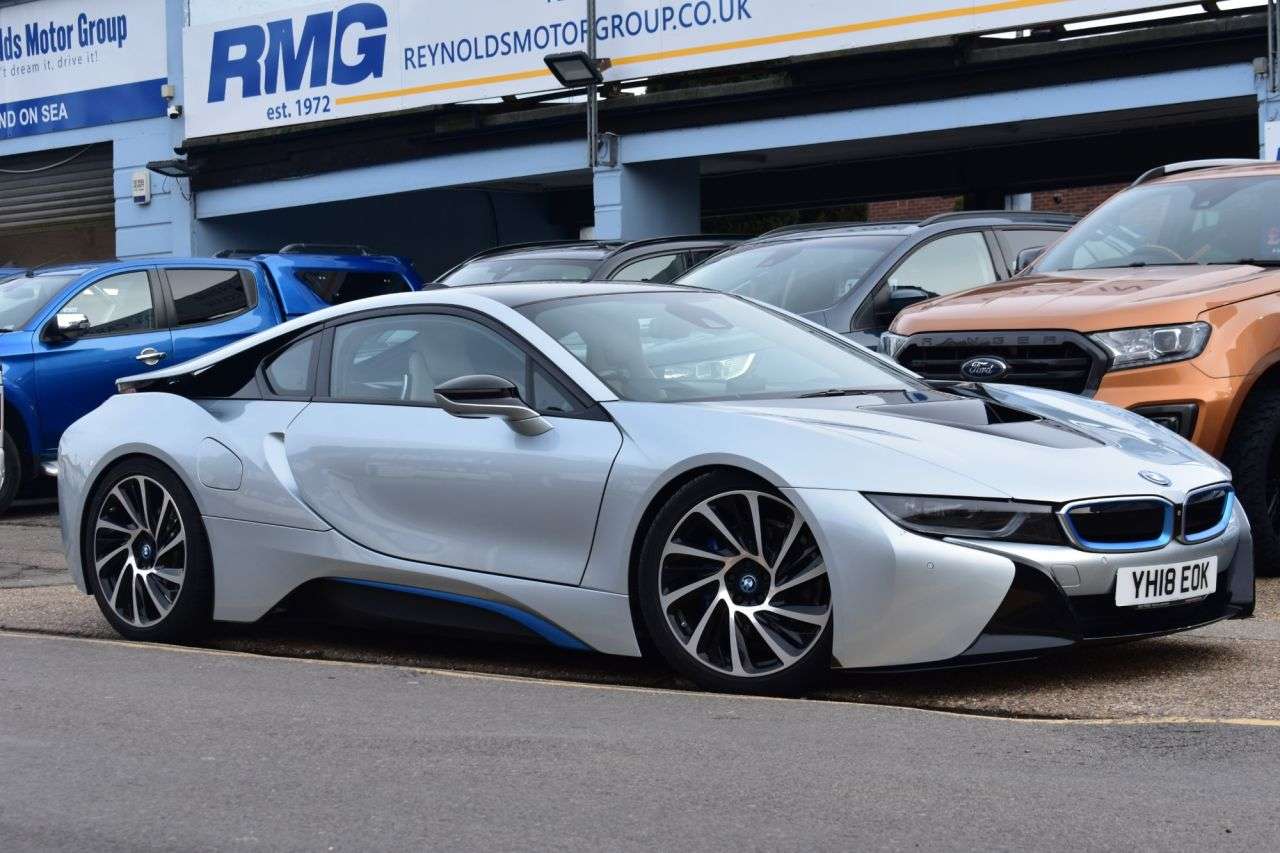 A 2018 BMW I8 1.5 7.1kWh COUPE | 2dr PETROL PLUG-IN HYBRID | 4WD | 362ps | AUTO | EDRIVE A 2018 BMW I8 1.5 7.1kWh COUPE | 2dr PETROL PLUG-IN HYBRID | 4WD | 362ps | AUTO | EDRIVE