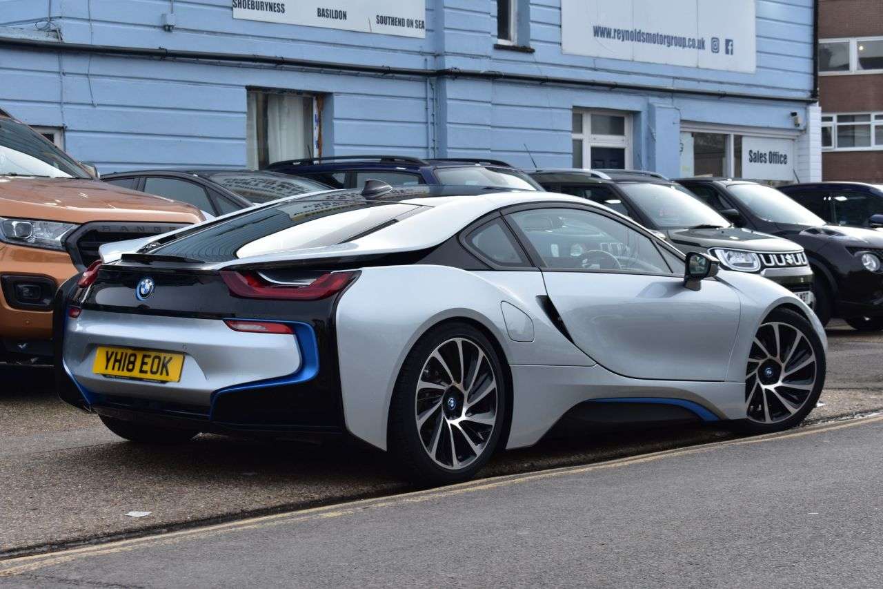 A 2018 BMW I8 1.5 7.1kWh COUPE | 2dr PETROL PLUG-IN HYBRID | 4WD | 362ps | AUTO | EDRIVE A 2018 BMW I8 1.5 7.1kWh COUPE | 2dr PETROL PLUG-IN HYBRID | 4WD | 362ps | AUTO | EDRIVE