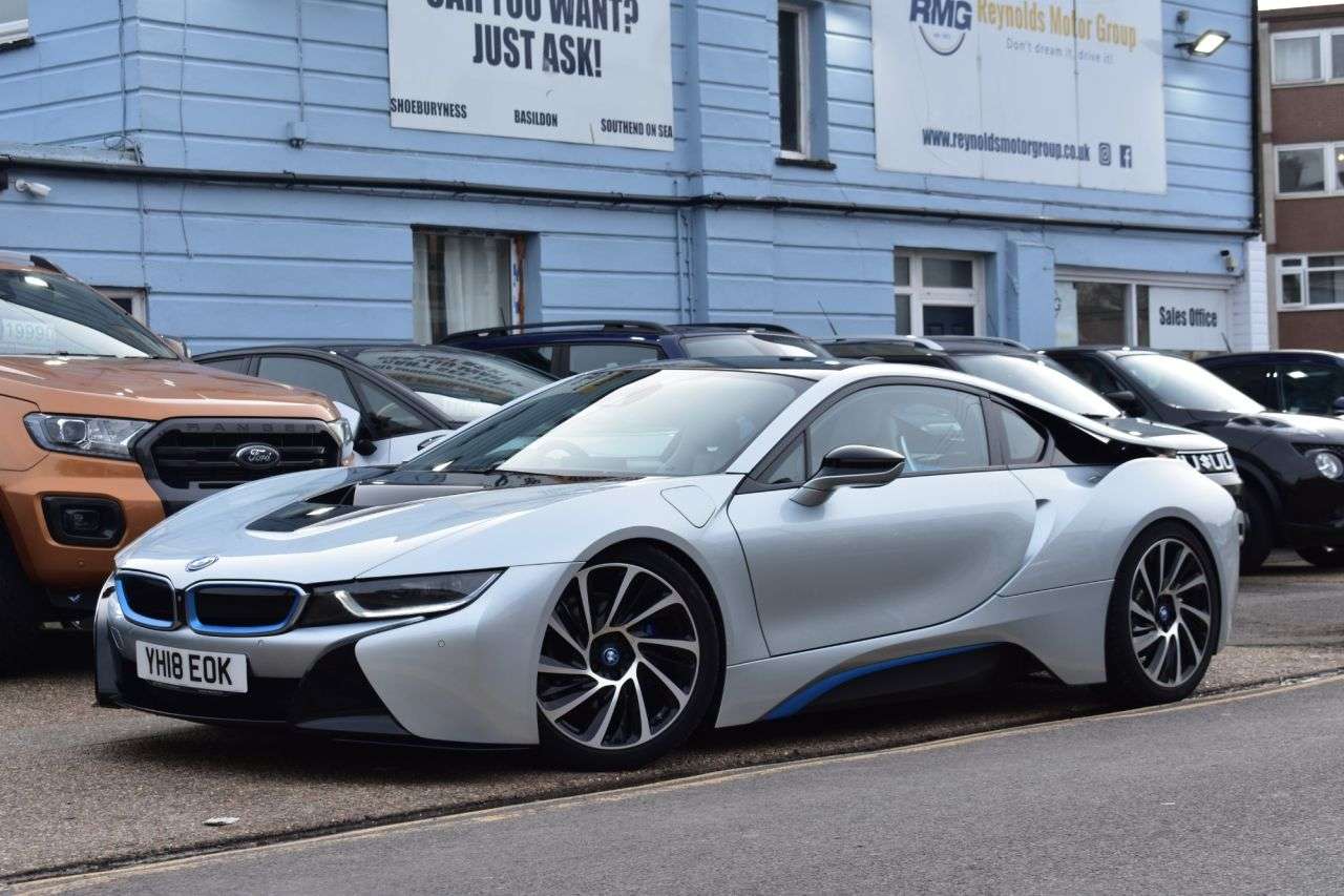 A 2018 BMW I8 1.5 7.1kWh COUPE | 2dr PETROL PLUG-IN HYBRID | 4WD | 362ps | AUTO | EDRIVE A 2018 BMW I8 1.5 7.1kWh COUPE | 2dr PETROL PLUG-IN HYBRID | 4WD | 362ps | AUTO | EDRIVE
