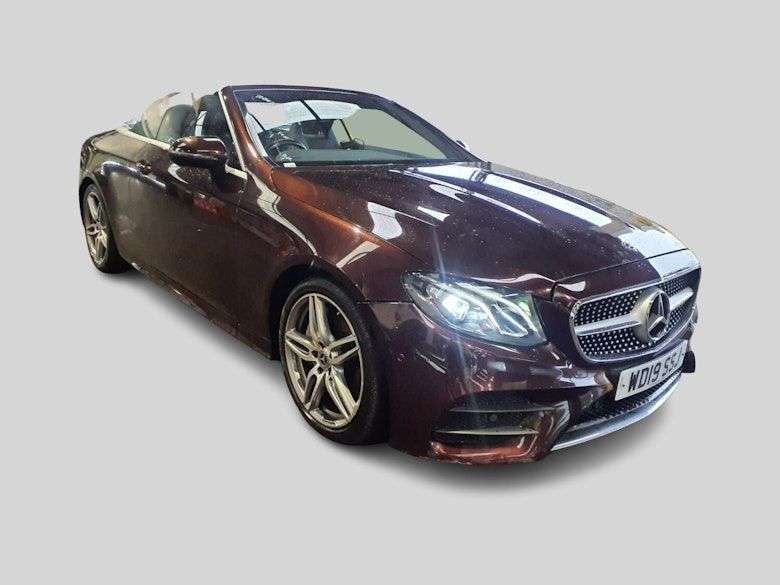 A 2019 MERCEDES-BENZ E-CLASS 2.0 E300 GPF AMG Line Cabriolet 2dr Petrol G-Tronic+ Euro 6 (s/s) (245 ps) A 2019 MERCEDES-BENZ E-CLASS 2.0 E300 GPF AMG Line Cabriolet 2dr Petrol G-Tronic+ Euro 6 (s/s) (245 ps)