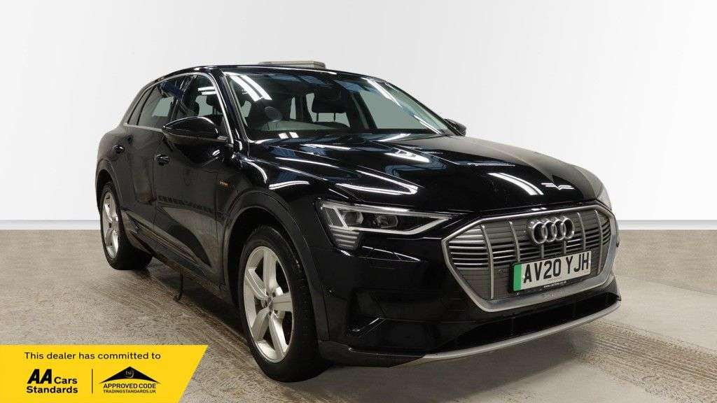 A 2020 AUDI E-TRON 50 Technik SUV 5dr Electric Auto quattro 71.2kWh (313 ps) 20" ALLOYS A 2020 AUDI E-TRON 50 Technik SUV 5dr Electric Auto quattro 71.2kWh (313 ps) 20" ALLOYS