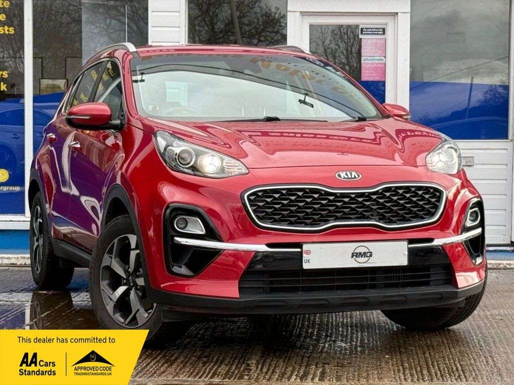 A 2019 KIA SPORTAGE 1.6 CRDi EcoDynamics+ 2 SUV 5dr Diesel Hybrid DCT Euro 6 (s/s) (134 bhp) FU A 2019 KIA SPORTAGE 1.6 CRDi EcoDynamics+ 2 SUV 5dr Diesel Hybrid DCT Euro 6 (s/s) (134 bhp) FU