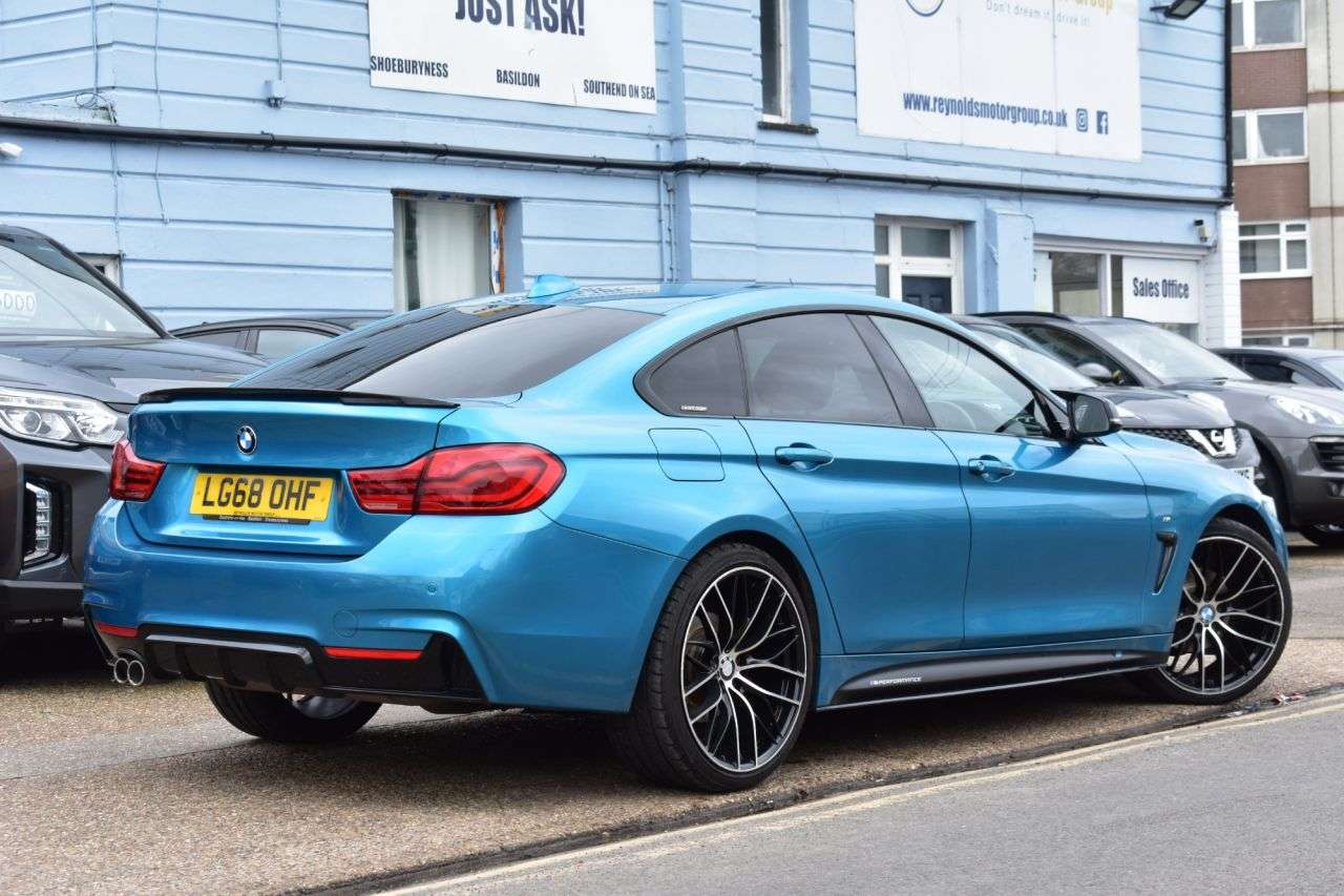 A 2018 BMW 4 SERIES GRAN COUPE 2.0 420i M Sport Hatchback 5dr | PETROL | I DRIVE SERVICE HISTORY | AUTOMAT A 2018 BMW 4 SERIES GRAN COUPE 2.0 420i M Sport Hatchback 5dr | PETROL | I DRIVE SERVICE HISTORY | AUTOMAT