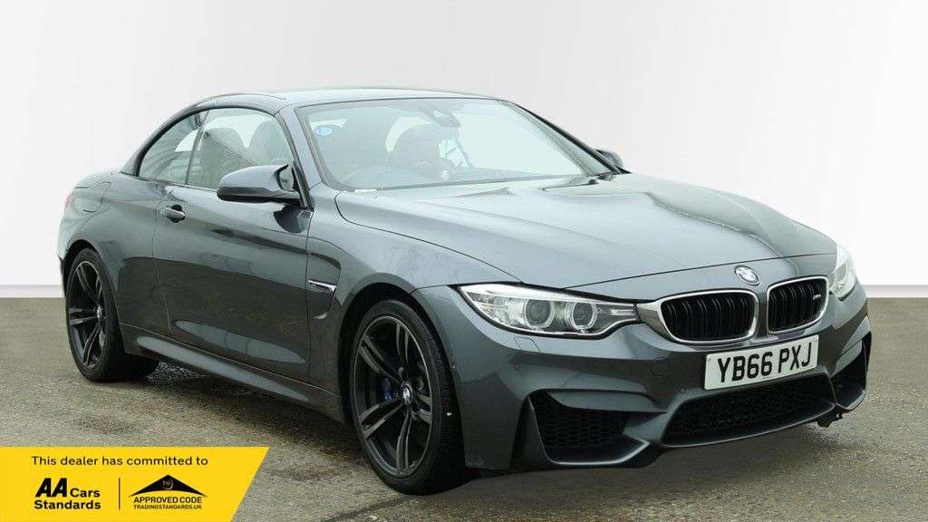 A 2017 BMW M4 3.0 BiTurbo Convertible 2dr Petrol DCT Euro 6 (s/s) (431 ps) COMFORT PACK / A 2017 BMW M4 3.0 BiTurbo Convertible 2dr Petrol DCT Euro 6 (s/s) (431 ps) COMFORT PACK /