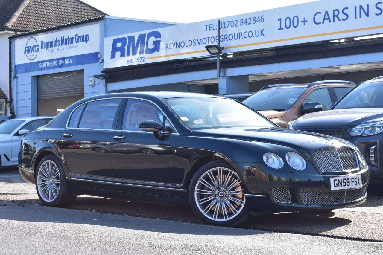 A 2009 BENTLEY CONTINENTAL 6.0 W12 Flying Spur Speed Saloon 4dr Petrol Auto 4WD | REVERSE CAMERA | HEA A 2009 BENTLEY CONTINENTAL 6.0 W12 Flying Spur Speed Saloon 4dr Petrol Auto 4WD | REVERSE CAMERA | HEA
