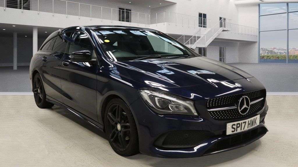 A 2017 MERCEDES-BENZ CLA 2.1 CLA200d AMG Line Shooting Brake 5dr Diesel 7G-DCT Euro 6 (s/s) (136 ps) A 2017 MERCEDES-BENZ CLA 2.1 CLA200d AMG Line Shooting Brake 5dr Diesel 7G-DCT Euro 6 (s/s) (136 ps)