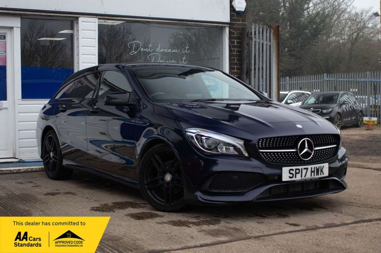 A 2017 MERCEDES-BENZ CLA 2.1 CLA200d AMG Line Shooting Brake 5dr Diesel 7G-DCT Euro 6 (s/s) (136 ps) A 2017 MERCEDES-BENZ CLA 2.1 CLA200d AMG Line Shooting Brake 5dr Diesel 7G-DCT Euro 6 (s/s) (136 ps)