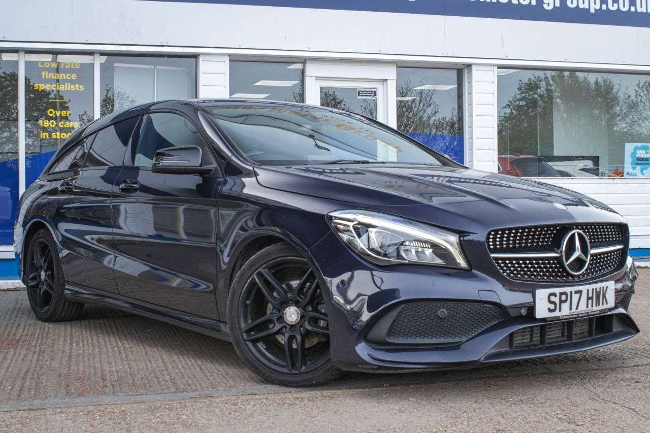 A 2017 MERCEDES-BENZ CLA 2.1 CLA200d AMG Line Shooting Brake 5dr Diesel 7G-DCT Euro 6 (s/s) (136 ps) A 2017 MERCEDES-BENZ CLA 2.1 CLA200d AMG Line Shooting Brake 5dr Diesel 7G-DCT Euro 6 (s/s) (136 ps)