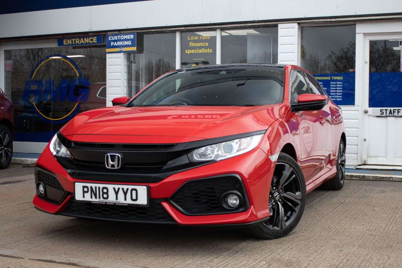 A 2018 HONDA CIVIC 1.6 i-DTEC EX Hatchback 5dr Diesel Manual Euro 6 (s/s) (120 ps) PAN ROOF / A 2018 HONDA CIVIC 1.6 i-DTEC EX Hatchback 5dr Diesel Manual Euro 6 (s/s) (120 ps) PAN ROOF /