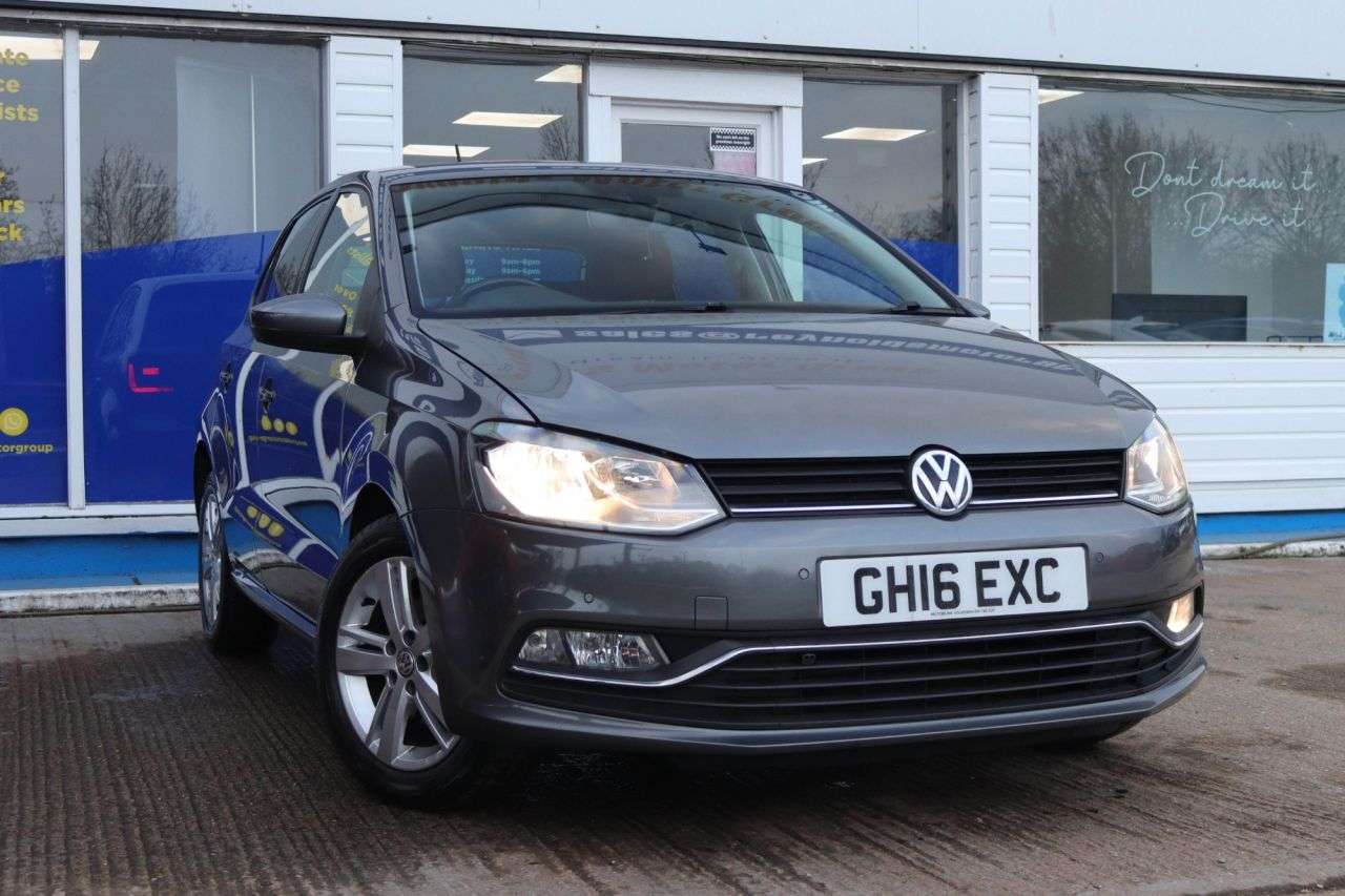 A 2016 VOLKSWAGEN POLO 1.2 TSI BlueMotion Tech Match Hatchback 5dr Petrol Manual Euro 6 (s/s) (90 A 2016 VOLKSWAGEN POLO 1.2 TSI BlueMotion Tech Match Hatchback 5dr Petrol Manual Euro 6 (s/s) (90