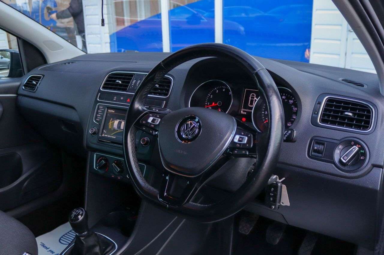 A 2016 VOLKSWAGEN POLO 1.2 TSI BlueMotion Tech Match Hatchback 5dr Petrol Manual Euro 6 (s/s) (90 A 2016 VOLKSWAGEN POLO 1.2 TSI BlueMotion Tech Match Hatchback 5dr Petrol Manual Euro 6 (s/s) (90