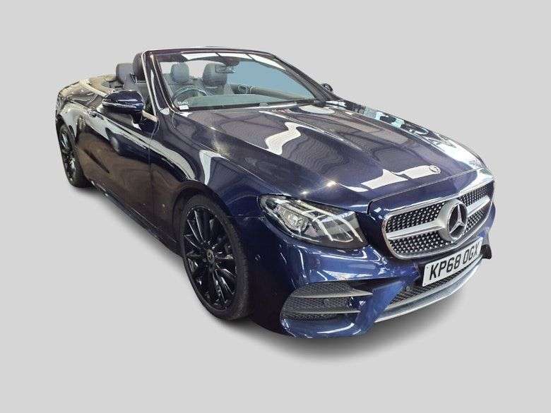 A 2018 MERCEDES-BENZ E-CLASS 2.0 E220d AMG Line (Premium) Cabriolet 2dr Diesel G-Tronic+ Euro 6 (s/s) (1 A 2018 MERCEDES-BENZ E-CLASS 2.0 E220d AMG Line (Premium) Cabriolet 2dr Diesel G-Tronic+ Euro 6 (s/s) (1