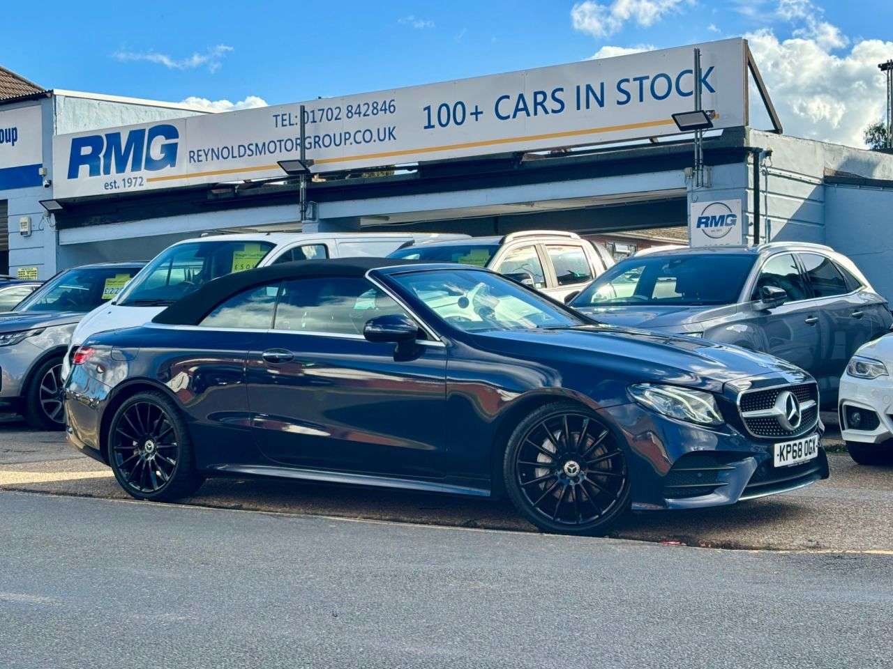 A 2018 MERCEDES-BENZ E CLASS 2.0 E220d AMG Line (Premium) Cabriolet 2dr Diesel G-Tronic+ Euro 6 | ELECTR A 2018 MERCEDES-BENZ E CLASS 2.0 E220d AMG Line (Premium) Cabriolet 2dr Diesel G-Tronic+ Euro 6 | ELECTR