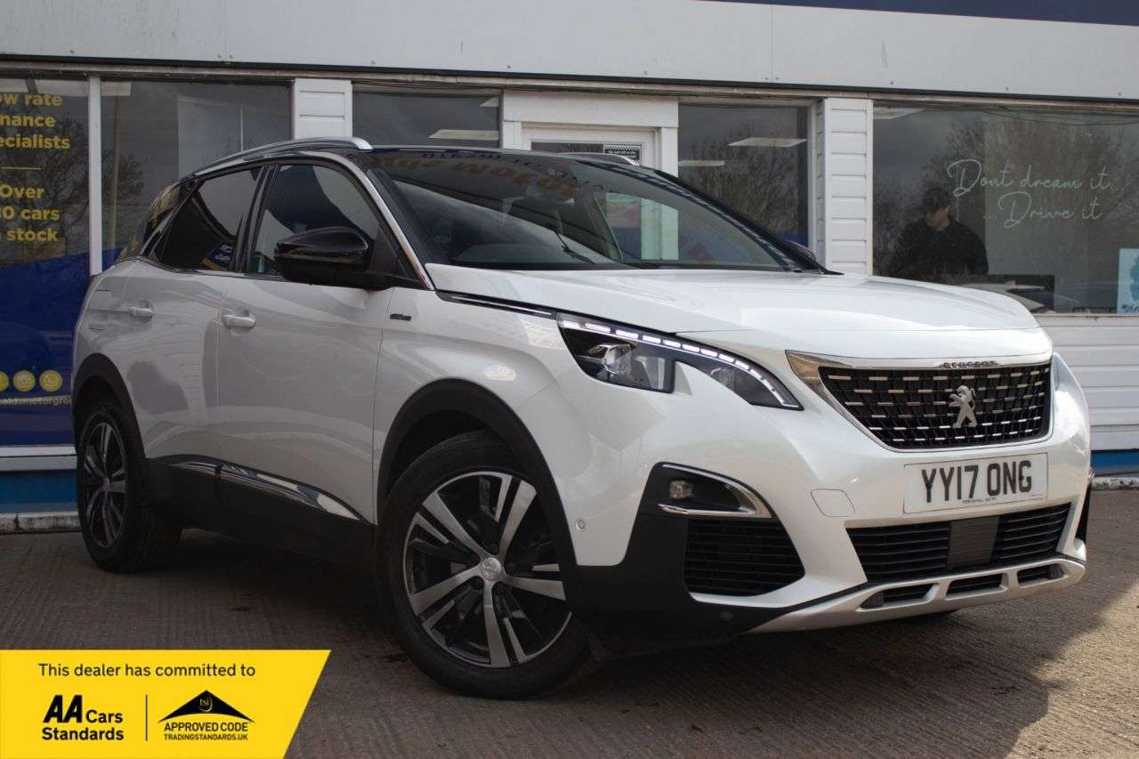 A 2017 PEUGEOT 3008 1.6 BlueHDi GT Line SUV 5dr Diesel Manual Euro 6 (s/s) (120 ps) A 2017 PEUGEOT 3008 1.6 BlueHDi GT Line SUV 5dr Diesel Manual Euro 6 (s/s) (120 ps)