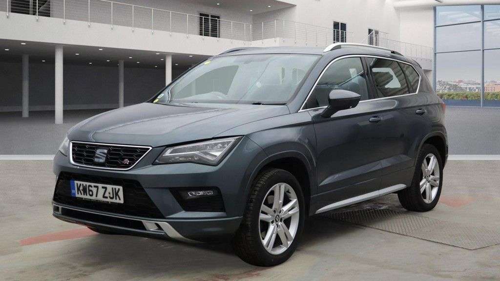 A 2018 SEAT ATECA 2.0 TSI FR SUV 5dr Petrol DSG 4Drive Euro 6 (s/s) (190 ps) A 2018 SEAT ATECA 2.0 TSI FR SUV 5dr Petrol DSG 4Drive Euro 6 (s/s) (190 ps)