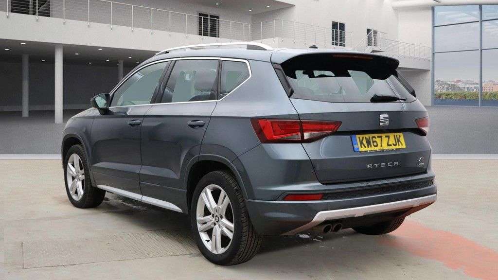A 2018 SEAT ATECA 2.0 TSI FR SUV 5dr Petrol DSG 4Drive Euro 6 (s/s) (190 ps) A 2018 SEAT ATECA 2.0 TSI FR SUV 5dr Petrol DSG 4Drive Euro 6 (s/s) (190 ps)
