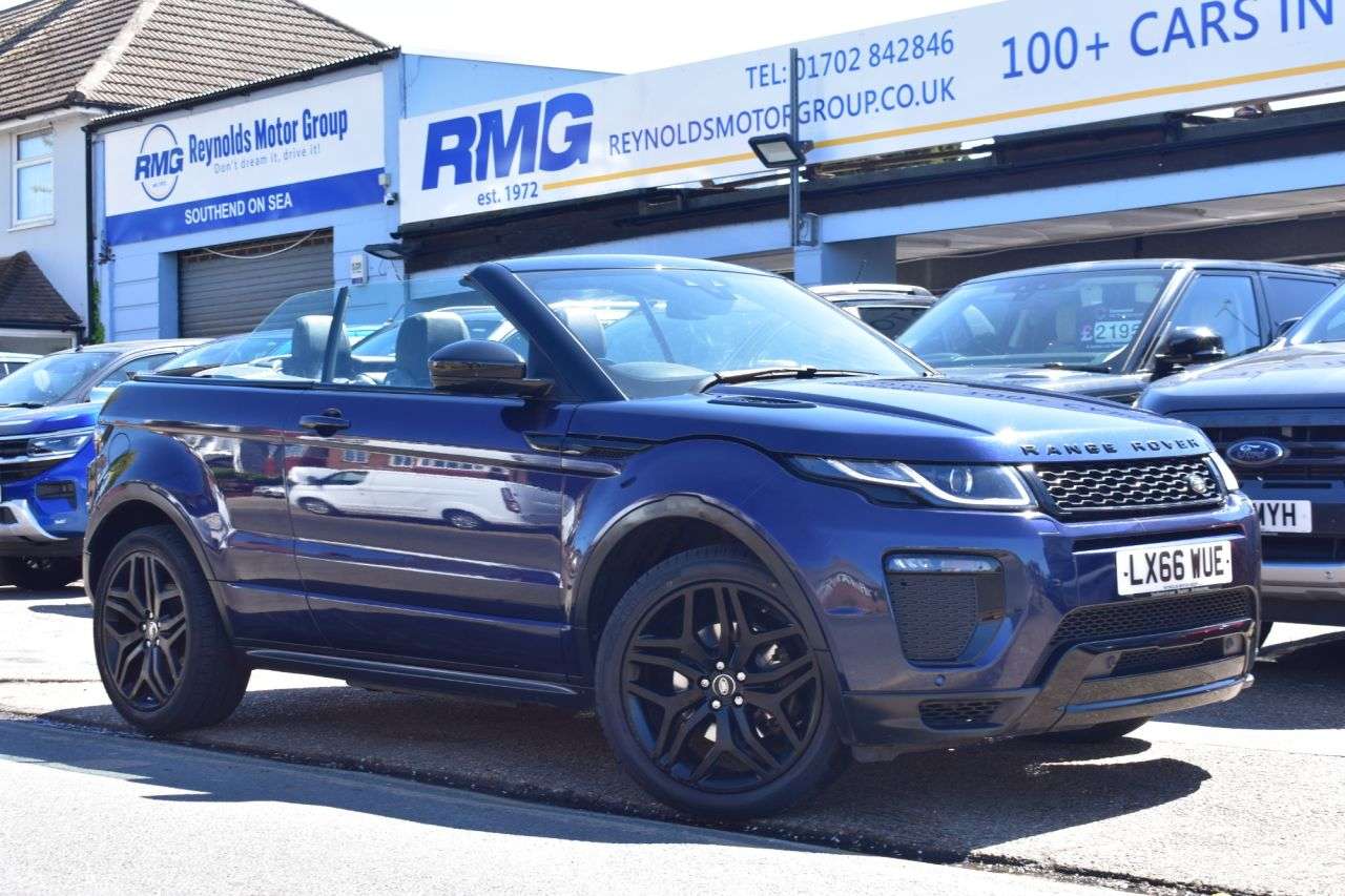 A 2016 LAND ROVER RANGE ROVER EVOQUE 2.0 TD4 HSE Dynamic Convertible 2dr Diesel Auto 4WD Euro 6 (s/s) (180 ps) A 2016 LAND ROVER RANGE ROVER EVOQUE 2.0 TD4 HSE Dynamic Convertible 2dr Diesel Auto 4WD Euro 6 (s/s) (180 ps)