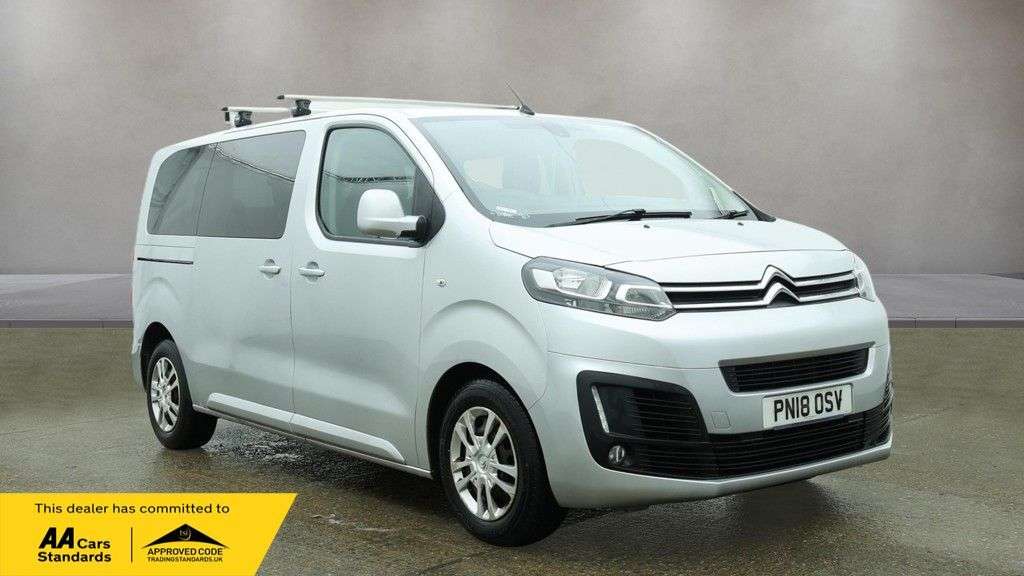 A 2018 CITROEN SPACETOURER 1.6 BlueHDi Business M MPV 5dr Diesel ETG6 MWB Euro 6 (s/s) (95 ps) A 2018 CITROEN SPACETOURER 1.6 BlueHDi Business M MPV 5dr Diesel ETG6 MWB Euro 6 (s/s) (95 ps)