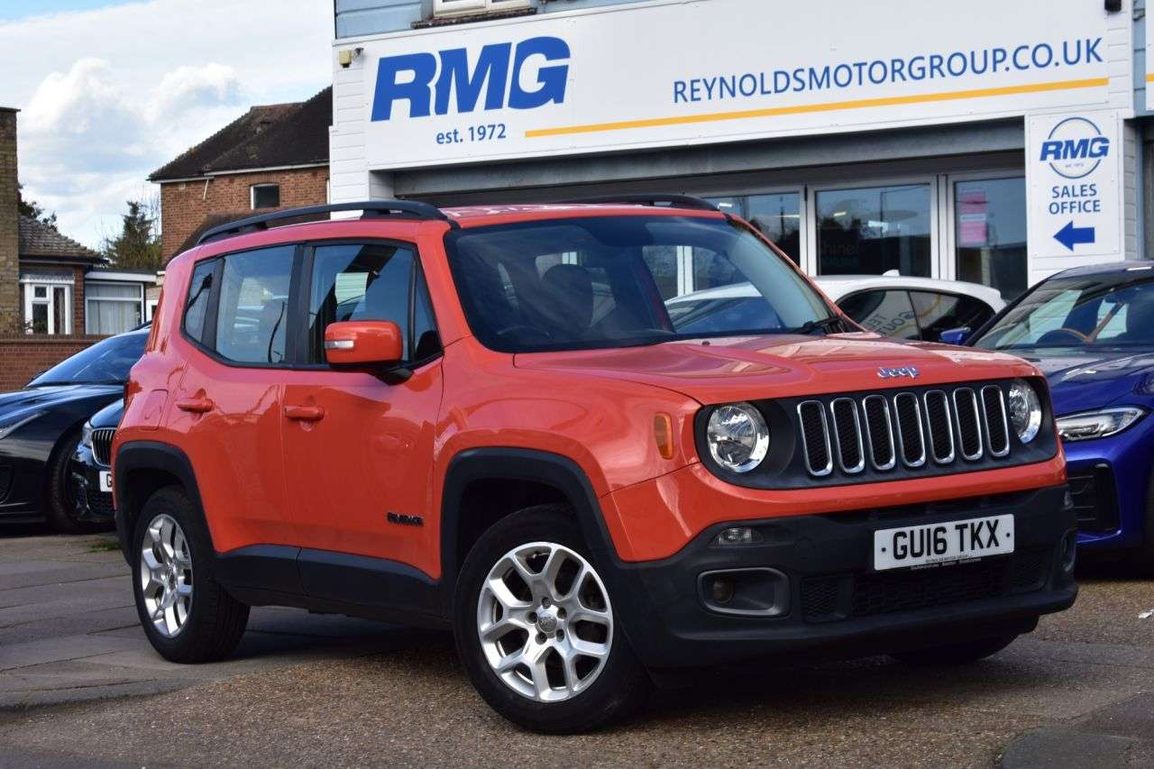 A 2016 JEEP RENEGADE 1.4T MultiAirII Longitude SUV 5dr Petrol Manual Euro 6 (s/s) (140 ps) MUST A 2016 JEEP RENEGADE 1.4T MultiAirII Longitude SUV 5dr Petrol Manual Euro 6 (s/s) (140 ps) MUST