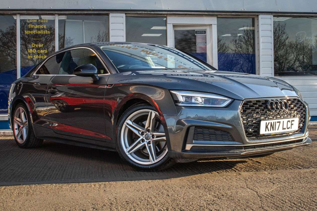 A 2017 AUDI A5 2.0 TFSI S line Coupe 2dr Petrol S Tronic Euro 6 (s/s) (190 ps) NAV / PARKI A 2017 AUDI A5 2.0 TFSI S line Coupe 2dr Petrol S Tronic Euro 6 (s/s) (190 ps) NAV / PARKI