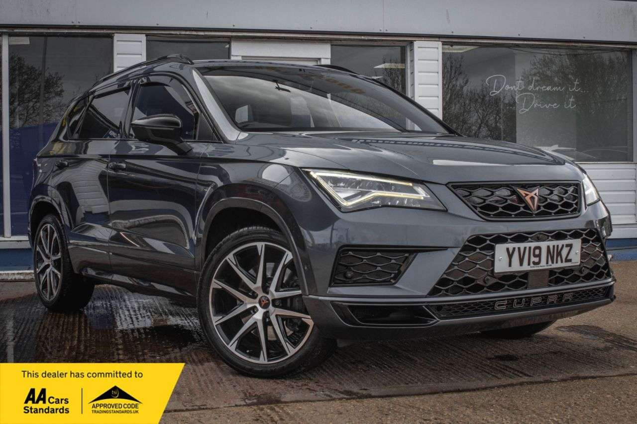 A 2019 SEAT ATECA 2.0 TSI SUV 5dr Petrol DSG 4Drive Euro 6 (s/s) (300 ps) A 2019 SEAT ATECA 2.0 TSI SUV 5dr Petrol DSG 4Drive Euro 6 (s/s) (300 ps)