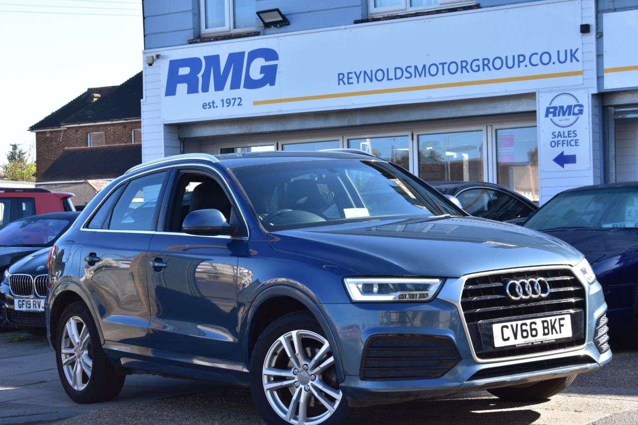 A 2016 AUDI Q3 SPRING SPECIAL 2.0 TDI S line SUV 5dr Diesel Manual Euro 6 MAJOR SERVICE HI A 2016 AUDI Q3 SPRING SPECIAL 2.0 TDI S line SUV 5dr Diesel Manual Euro 6 MAJOR SERVICE HI