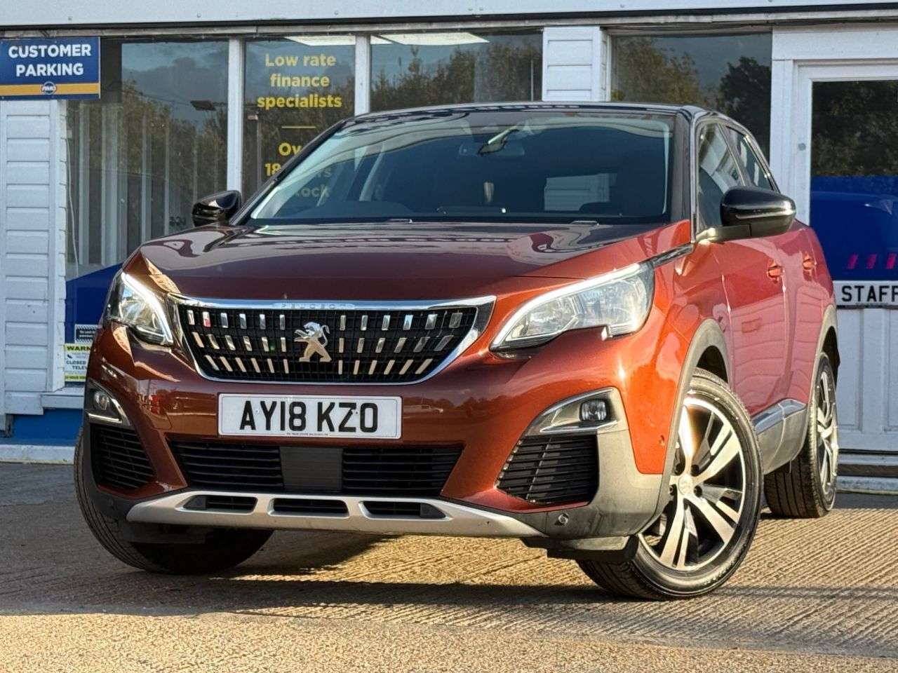 A 2018 PEUGEOT 3008 1.2 PureTech Allure SUV 5dr Petrol EAT Euro 6 (s/s) (130 ps) HALF LEATHER | A 2018 PEUGEOT 3008 1.2 PureTech Allure SUV 5dr Petrol EAT Euro 6 (s/s) (130 ps) HALF LEATHER |