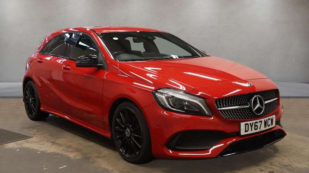 A 2017 MERCEDES-BENZ A-CLASS 2.1 A200d AMG Line (Premium) Hatchback 5dr Diesel Manual Euro 6 (s/s) (136 A 2017 MERCEDES-BENZ A-CLASS 2.1 A200d AMG Line (Premium) Hatchback 5dr Diesel Manual Euro 6 (s/s) (136