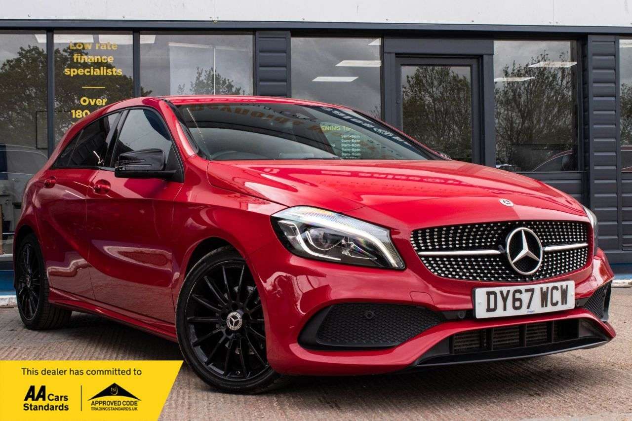 A 2017 MERCEDES-BENZ A-CLASS 2.1 A200d AMG Line (Premium) Hatchback 5dr Diesel Manual Euro 6 (s/s) (136 A 2017 MERCEDES-BENZ A-CLASS 2.1 A200d AMG Line (Premium) Hatchback 5dr Diesel Manual Euro 6 (s/s) (136