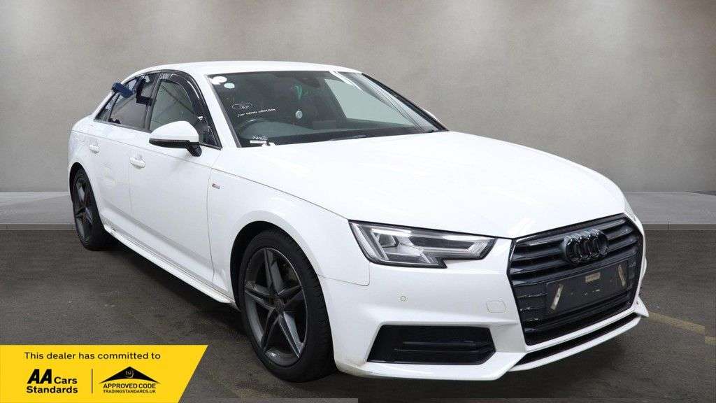 A 2018 AUDI A4 1.4 TFSI S line Saloon 4dr Petrol S Tronic Euro 6 (s/s) (150 ps) A 2018 AUDI A4 1.4 TFSI S line Saloon 4dr Petrol S Tronic Euro 6 (s/s) (150 ps)