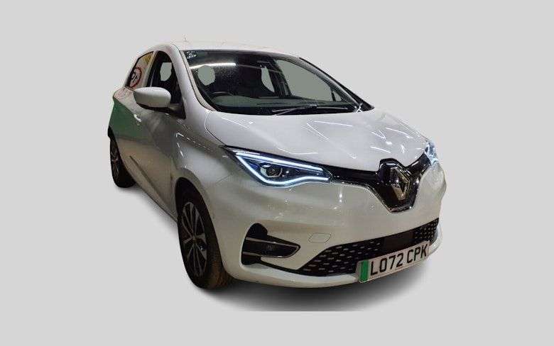 A 2022 RENAULT ZOE R135 EV50 52kWh GT Line + Hatchback 5dr Electric Auto (Rapid Charge) (134 b A 2022 RENAULT ZOE R135 EV50 52kWh GT Line + Hatchback 5dr Electric Auto (Rapid Charge) (134 b