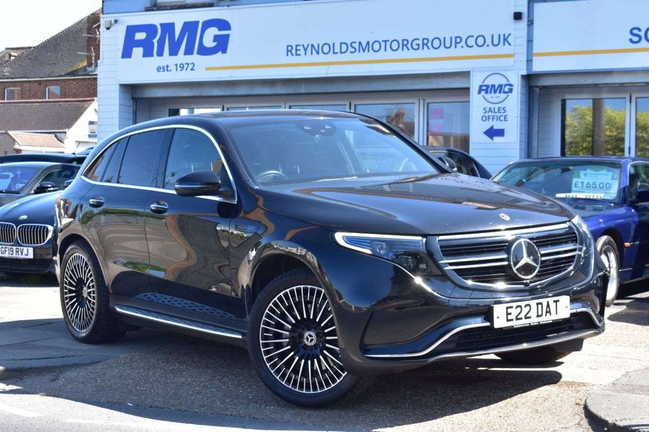A 2020 MERCEDES-BENZ EQC EQC 400 80kWh AMG Line (Premium) SUV 5dr Electric Auto 4MATIC | 1 PREVIOUS A 2020 MERCEDES-BENZ EQC EQC 400 80kWh AMG Line (Premium) SUV 5dr Electric Auto 4MATIC | 1 PREVIOUS