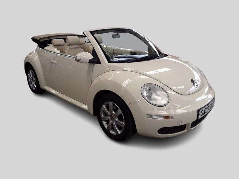 A 2007 VOLKSWAGEN BEETLE 2.0 S Cabriolet 2dr Petrol Auto Euro 4 (115 ps) A 2007 VOLKSWAGEN BEETLE 2.0 S Cabriolet 2dr Petrol Auto Euro 4 (115 ps)
