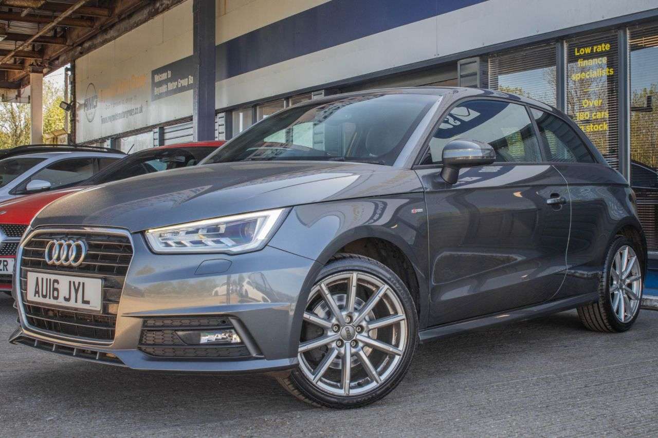 A 2016 AUDI A1 1.4 TFSI CoD S line Hatchback 3dr Petrol S Tronic Euro 6 (s/s) (150 ps) A 2016 AUDI A1 1.4 TFSI CoD S line Hatchback 3dr Petrol S Tronic Euro 6 (s/s) (150 ps)