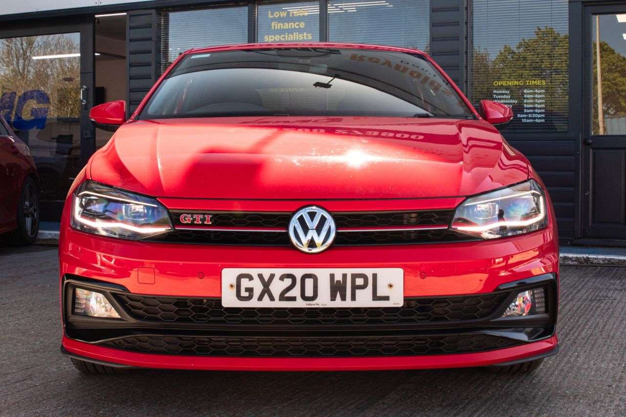 A 2020 VOLKSWAGEN POLO 2.0 TSI GPF GTI+ Hatchback 5dr Petrol DSG Euro 6 (s/s) (200 ps) FULL VW SER A 2020 VOLKSWAGEN POLO 2.0 TSI GPF GTI+ Hatchback 5dr Petrol DSG Euro 6 (s/s) (200 ps) FULL VW SER
