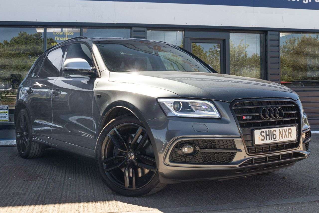 A 2016 AUDI SQ5 3.0 BiTDI V6 SUV 5dr Diesel Tiptronic quattro Euro 6 (s/s) (313 ps) LEATHER A 2016 AUDI SQ5 3.0 BiTDI V6 SUV 5dr Diesel Tiptronic quattro Euro 6 (s/s) (313 ps) LEATHER