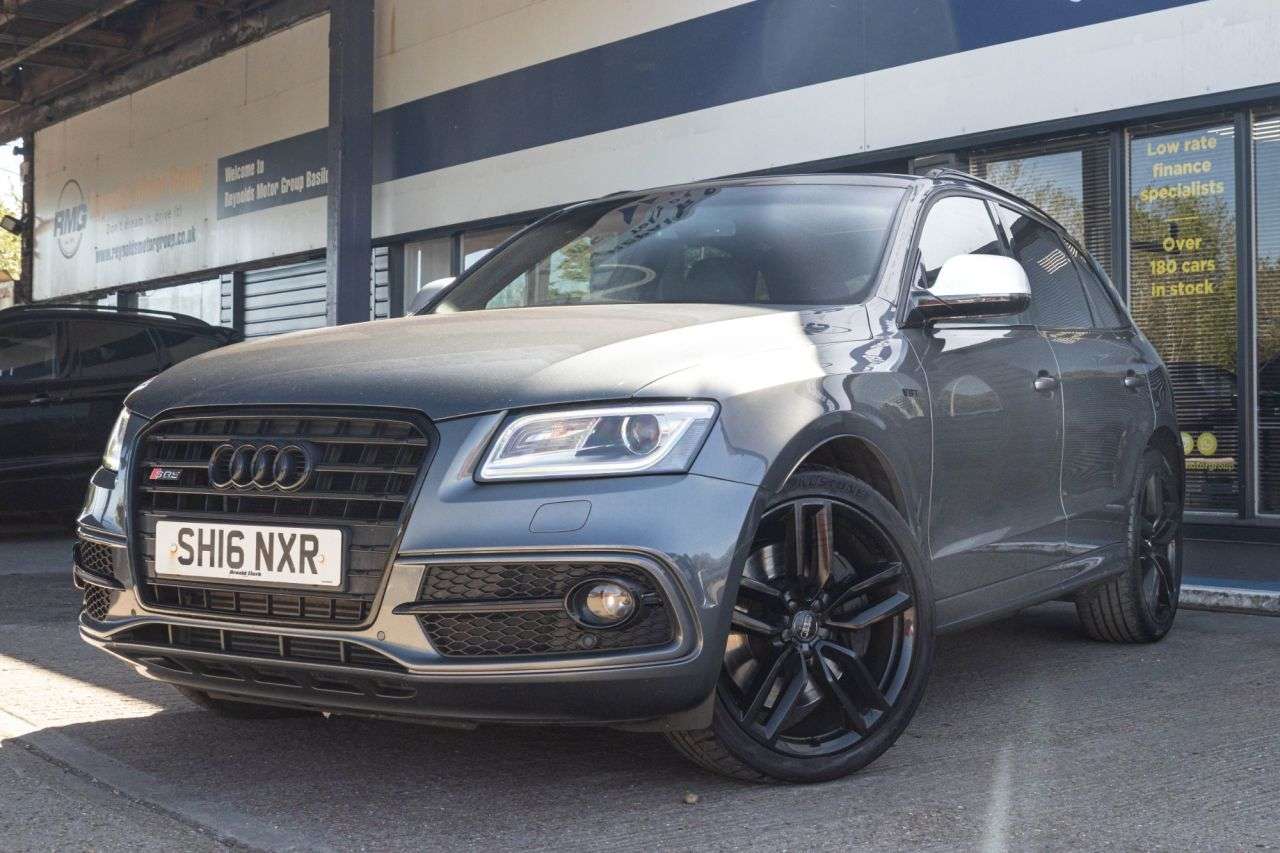 A 2016 AUDI SQ5 3.0 BiTDI V6 SUV 5dr Diesel Tiptronic quattro Euro 6 (s/s) (313 ps) LEATHER A 2016 AUDI SQ5 3.0 BiTDI V6 SUV 5dr Diesel Tiptronic quattro Euro 6 (s/s) (313 ps) LEATHER