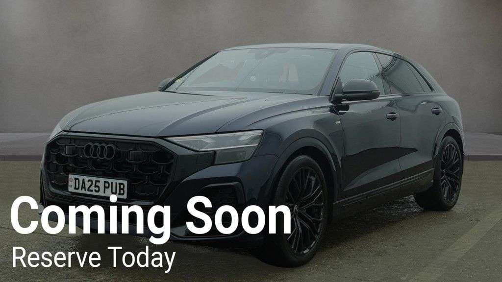 A 2025 AUDI Q8 3.0 TDI V6 50 Black Edition SUV 5dr Diesel Tiptronic quattro Euro 6 (s/s) ( A 2025 AUDI Q8 3.0 TDI V6 50 Black Edition SUV 5dr Diesel Tiptronic quattro Euro 6 (s/s) (
