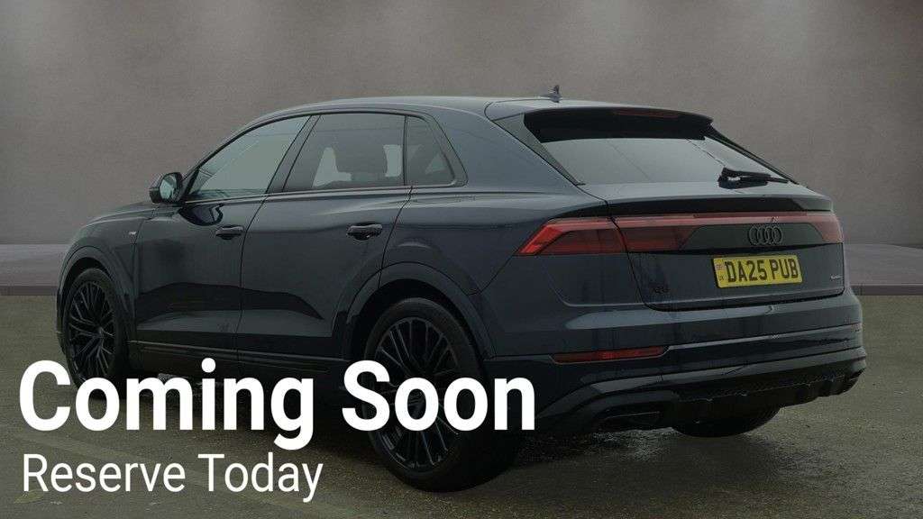 A 2025 AUDI Q8 3.0 TDI V6 50 Black Edition SUV 5dr Diesel Tiptronic quattro Euro 6 (s/s) ( A 2025 AUDI Q8 3.0 TDI V6 50 Black Edition SUV 5dr Diesel Tiptronic quattro Euro 6 (s/s) (