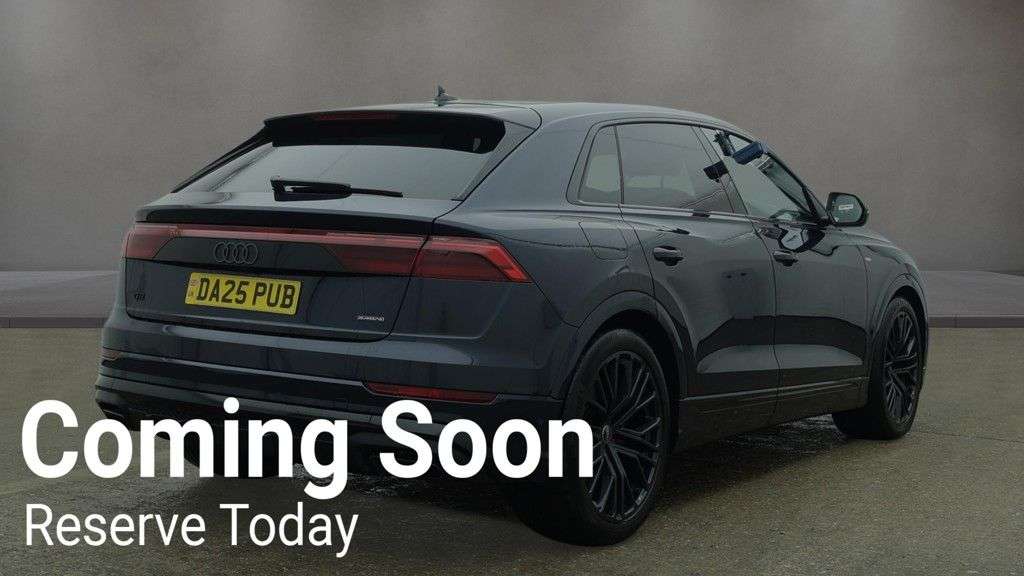 A 2025 AUDI Q8 3.0 TDI V6 50 Black Edition SUV 5dr Diesel Tiptronic quattro Euro 6 (s/s) ( A 2025 AUDI Q8 3.0 TDI V6 50 Black Edition SUV 5dr Diesel Tiptronic quattro Euro 6 (s/s) (