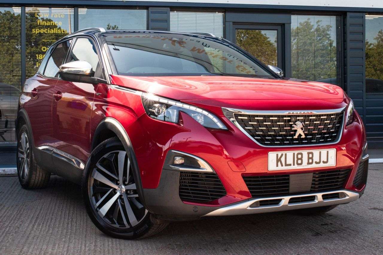 A 2018 PEUGEOT 3008 2.0 BlueHDi GT SUV 5dr Diesel EAT Euro 6 (s/s) (180 ps) HDD NAV | PARK CAME A 2018 PEUGEOT 3008 2.0 BlueHDi GT SUV 5dr Diesel EAT Euro 6 (s/s) (180 ps) HDD NAV | PARK CAME