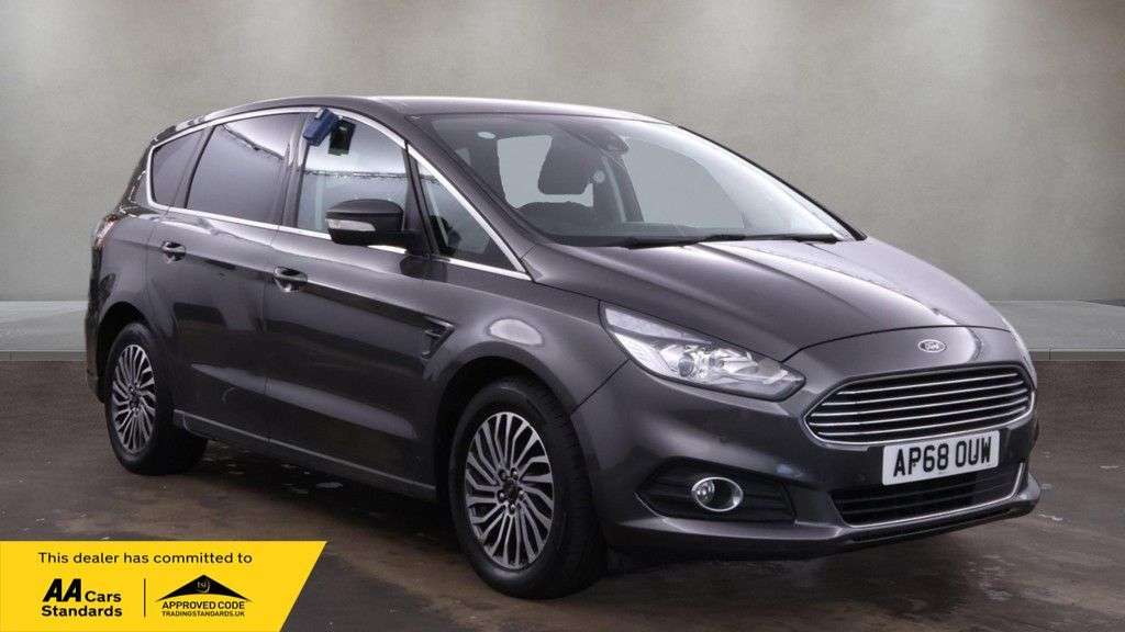 A 2019 FORD S-MAX 1.5T EcoBoost Titanium MPV 5dr Petrol Manual Euro 6 (s/s) (165 ps) A 2019 FORD S-MAX 1.5T EcoBoost Titanium MPV 5dr Petrol Manual Euro 6 (s/s) (165 ps)