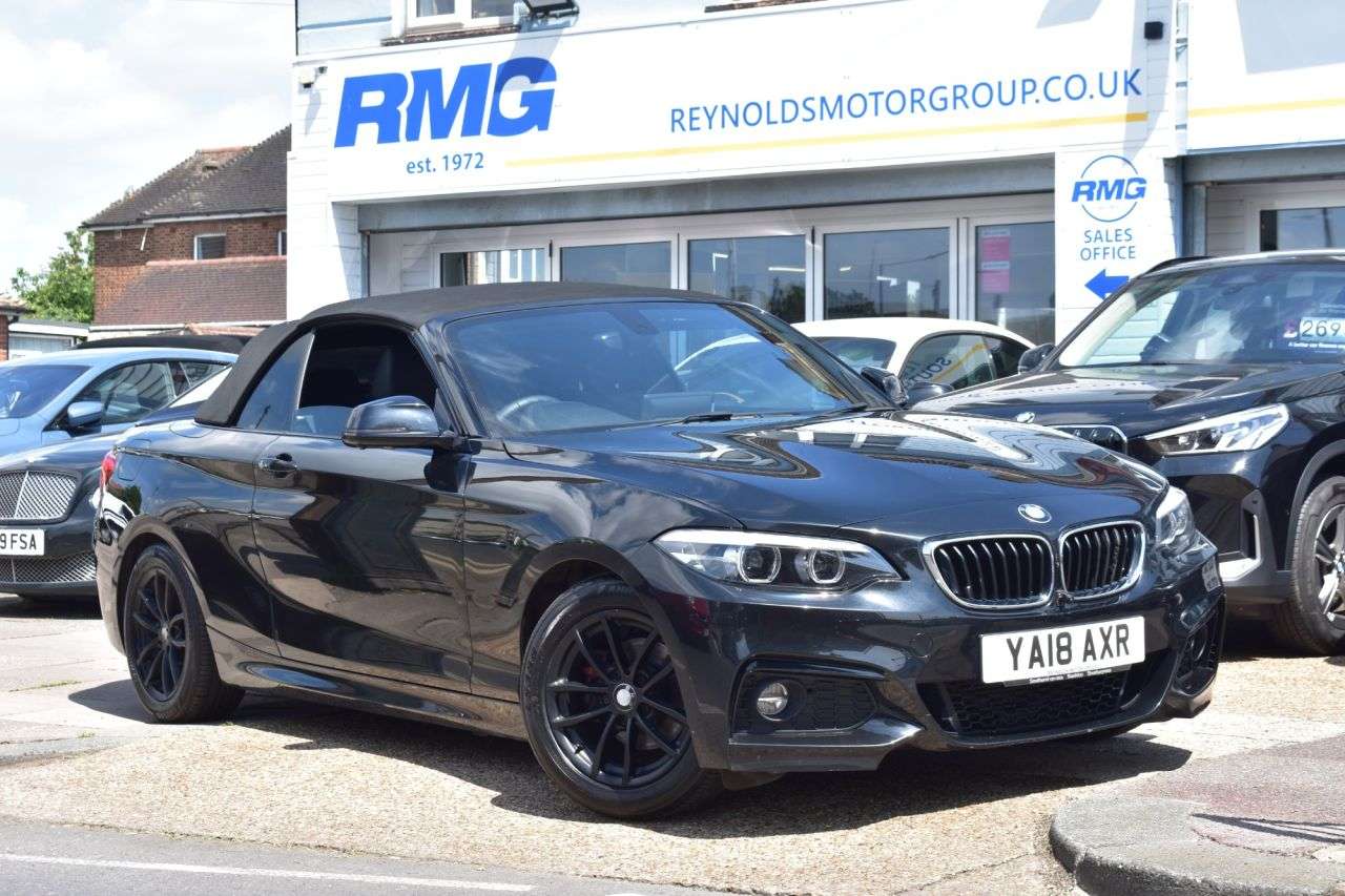 A 2018 BMW 2 SERIES 2.0 218d M Sport Convertible 2dr Diesel Auto Euro 6 | PRO NAV | TOUCHSCREEN A 2018 BMW 2 SERIES 2.0 218d M Sport Convertible 2dr Diesel Auto Euro 6 | PRO NAV | TOUCHSCREEN