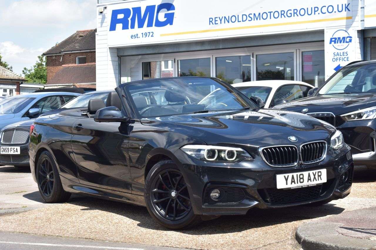 A 2018 BMW 2 SERIES 2.0 218d M Sport Convertible 2dr Diesel Auto Euro 6 | PRO NAV | TOUCHSCREEN A 2018 BMW 2 SERIES 2.0 218d M Sport Convertible 2dr Diesel Auto Euro 6 | PRO NAV | TOUCHSCREEN