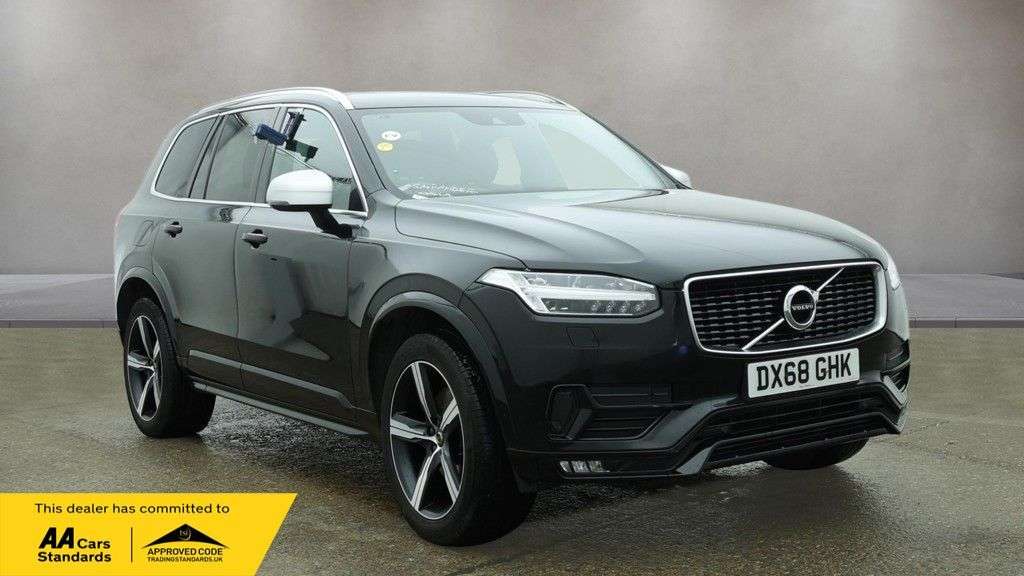 A 2018 VOLVO XC90 2.0 T6 R-Design SUV 5dr Petrol Auto 4WD Euro 6 (s/s) (310 ps) HDD NAV | HAL A 2018 VOLVO XC90 2.0 T6 R-Design SUV 5dr Petrol Auto 4WD Euro 6 (s/s) (310 ps) HDD NAV | HAL