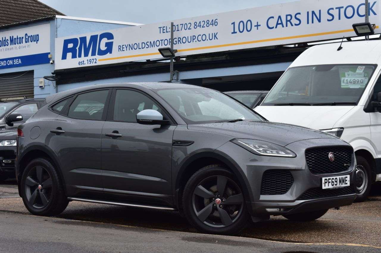 A 2019 JAGUAR E-PACE CHEQUERED FLAG A 2019 JAGUAR E-PACE CHEQUERED FLAG